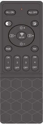 Produktbild von Nova Luce CONTROLLER LED Fernbedienung Schwarz cm dimmbar 9530224