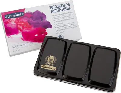Produktbild von HORADAM Aquarell Special Edition - Metallkasten 6 x 5ml Schmincke 74 870 097