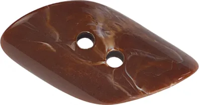 Zdjęcie produktu dla Guzik – 16 x 32 mm – brązowy
