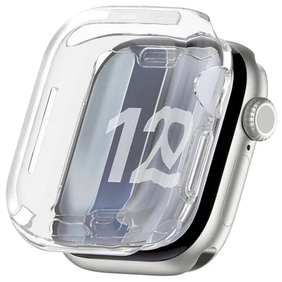 Immagine prodotto di Custodia in TPU per smartwatch, compatibile con Apple Watch Series 1, 2, 42mm, con protezione trasparente per lo schermo