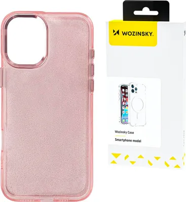 Zdjęcie produktu dla Etui Wozinsky Glitter Case na Samsung Galaxy S25+ - różowe z brokatem