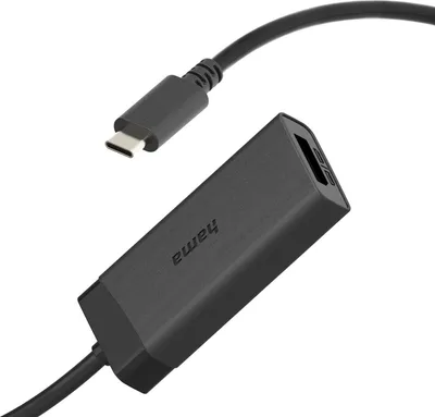 Immagine prodotto di Adattatore video Hama USB-C, presa DisplayPort/HDMI™, Ultra-HD 4K@60hz