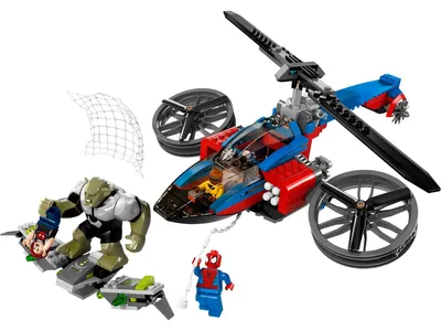Produktbild von Lego Marvel Super Heroes 76016 Rettung mit dem Spider-Helicopter, 1Stück