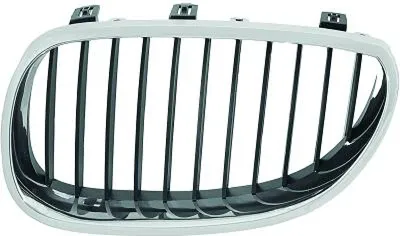 Produktbild von DIEDERICHS 1224041 Kühlergrill Frontgrill für BMW 5 Limousine (E60) Links Chrom/Schwarz