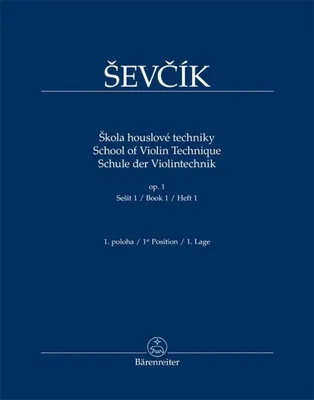 Zdjęcie produktu dla evcík, O: Schule d. Violintechnik 1/Skola houslové techniky