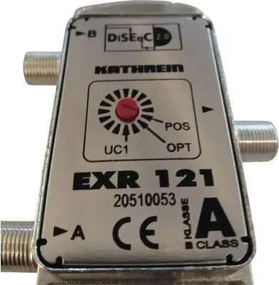 Produktbild von KATH Umschaltmatrix 2 auf 1 EXR 121 Diseqc-Schalter