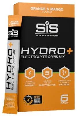 Immagine prodotto di Sis Go Hydro+ Energy-drink confezione monodose Arancia e Mango 4,5 g 6 unità Taglia unica