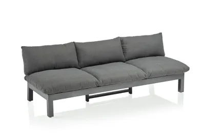 Produktbild von KETTLER Comfort 3-Sitzer/Liege, anthrazit matt/ graphite, Aluminium/ Agora®