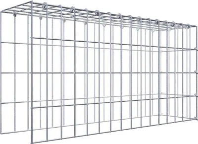 Produktbild von Anbaugabione Typ 4 80 cm x 40 cm x 20 cm (L x H x T), Maschenweite 5 cm x 10 cm, C-Ring