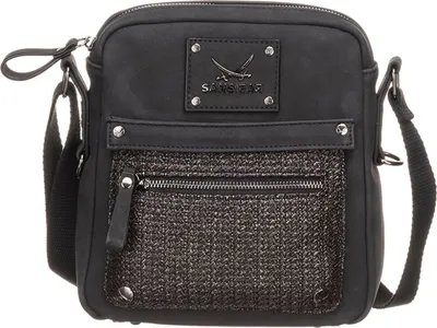 Produktbild von Sansibar Umhängetasche Schultertasche Crossbody Bag Black schwarz
