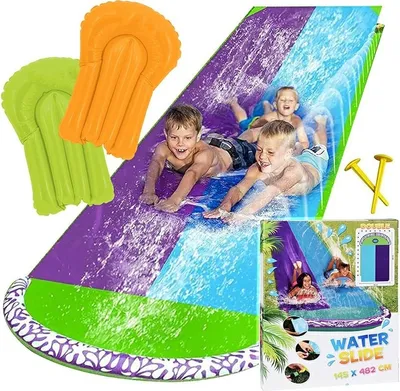 Image de GOTEL L51 DOUBLE TOBOGGAN AQUATIQUE Toboggan aquatique