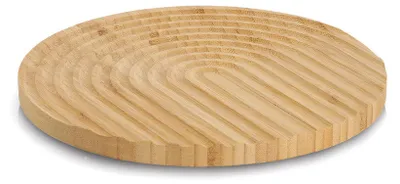 Produktbild von ZELLER 25717 Topfuntersetzer, rund aus Bambus, ca. Ø 25 x 1,5 cm
