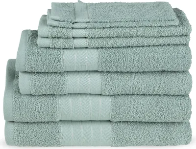 Produktbild von Uni Towels Good Morning 2* 16x22 + 2* 30x55 + 2* 50x100 + 2* 70x140 cm - Solid color