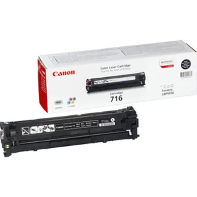 Produktbild von Canon Cartridge 716 Black, 2300 Seiten, Schwarz, 1 Stück(e)