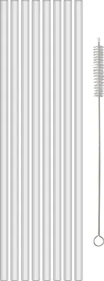 Produktbild von Trinkhalme CHEERS mit Putzer, 8er-Set, 27 cm, KOZIOL