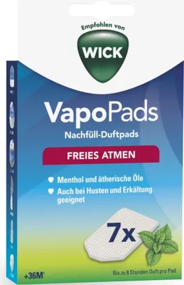 Produktbild von Wick WH7, Aroma pads, Weiß, 7 Stück(e), 26 g, 15 mm, 75 mm