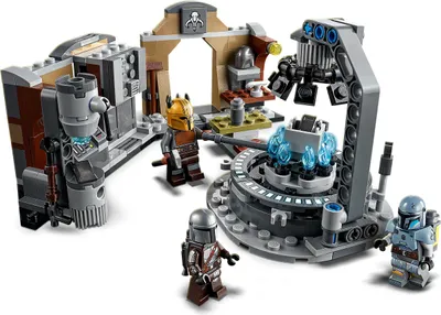 Produktbild von LEGO 75319 Star Wars Die mandalorianische Schmiede der Waffenschmiedin, Bauset mit 3 Minifiguren, Spielzeug für Kinder ab 8 Jahren, Geschenkidee