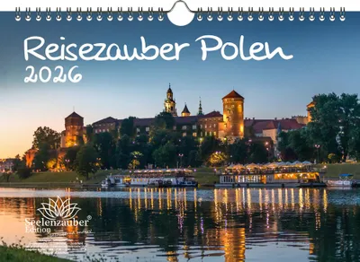 Produktbild von Reisezauber Polen DIN A4 Kalender für 2026 Warschau Urlaub Ostsee