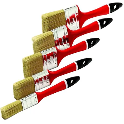 Immagine prodotto di Schüller Eh'klar Schüller Eh' klar YES Set di 5 pennelli piatti FLATBRUSH M SET, misure 1", 1,5", 2", 2,5" e 3"