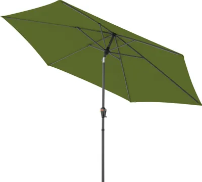 Produktbild von Doppler myZone Mittelmastschirm Auto-Tilt rund 305 cm Sonnenschirm 6 Farben 429465 832 Kiwi