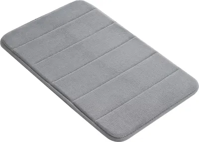 Obrázek produktu pro Koupelnová rohož z paměťové pěny, pohodlná, měkká, protiskluzová, super savá, rychleschnoucí, pro podlahy, vany a sprchy