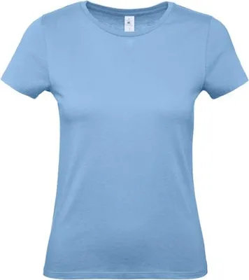 Produktbild von Damen-T-Shirt, Kurzarm - B&C #E150/W - sky blue - Größe 2XL