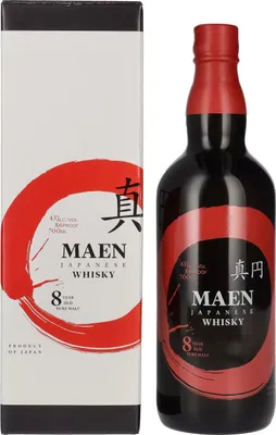 Produktbild von Maen The Perfect Circle 8 Years Old Whisky 43% Vol. 0,7l in Geschenkbox