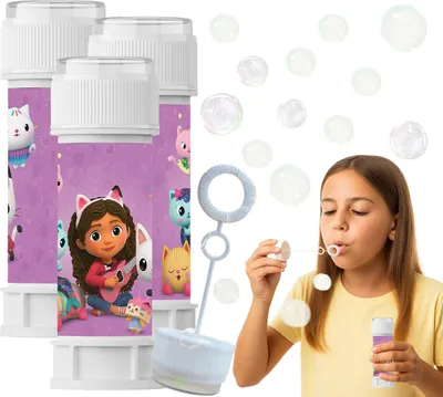 Produktbild von Seifenblasen für Kinder Gabis Katzenhaus Märchen Geburtstagsspaß Party 60ml