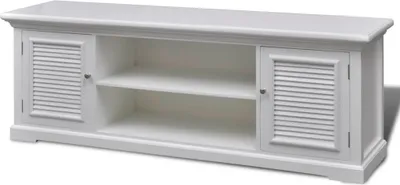 Produktbild von vidaXL TV-Schrank Weiß Holz