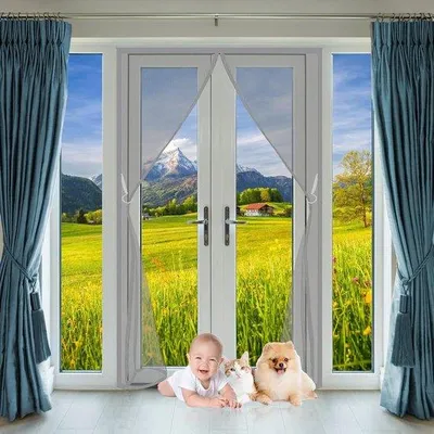Obrázok produktu pre Sieť proti hmyzu – 95 x 230 cm – sivá