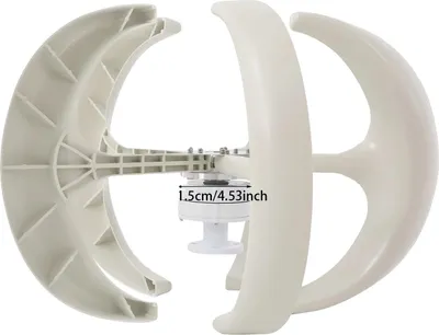 Image de Générateur d'éoliennes, production d'électricité à haut rendement, applications multiples, BLANC