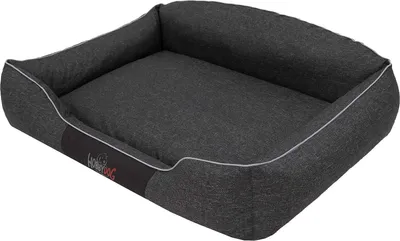 Obrázek produktu pro Pelíšek pro psy "Royal" XL 84×65 cm - pohovka pro psy s vysokým opěradlem, snímatelný potah | psí bouda pro psy polštář na odpočinek pro psy matrace pro psy | Doggy