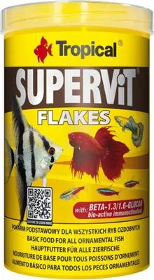 Produktbild von Flockenfutter Tropical Supervit 1 l