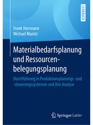 Immagine prodotto di Materialbedarfsplanung und Ressourcenbelegungsplanung