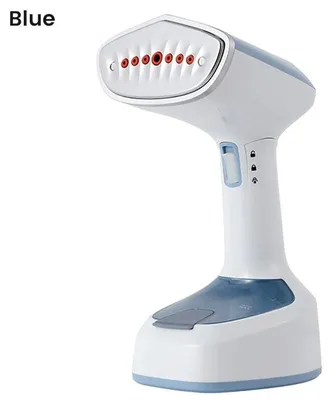 Obrázok produktu pre Ručný naparovač – vyhladič odevov – 1300 W – 350 ml – 130 °C – 220 V – konektor pre zásuvku (štandard EÚ) – modrá farba