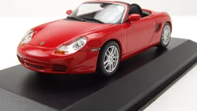 Produktbild von Maxichamps 940062070 Porsche Boxster S 2002 rot 1:43