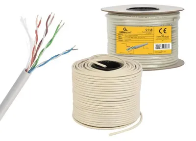 Zdjęcie produktu dla Gembird CAT5e UTP 100m, 100 m, Cat5e, U/UTP (UTP), Szary