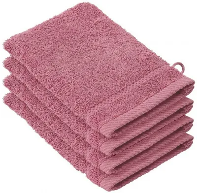 Produktbild von waschlappen Stephanie15 x 21 cm rosa 4 Stück