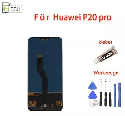 Produktbild von Für Huawei P20 PRO LCD Display + Fingerprint CLT-L09 L29 6.1 inch Touchscreen