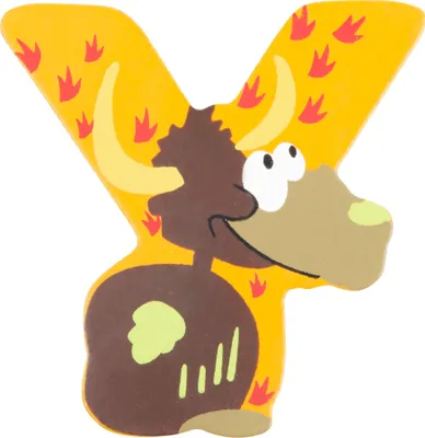 Produktbild von Holzbuchstabe Tiere Y