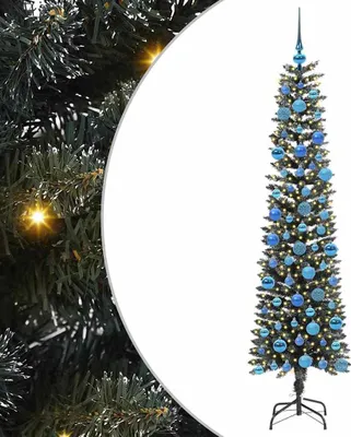 Obrázok produktu pre vidaXL Umelý vianočný stromček s 300 LED diódami so stojanom zelený 180 cm