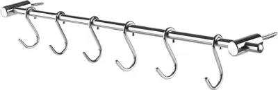 Immagine prodotto di Barra di supporto a parete Ibili 50 cm Argento Argento Taglia unica