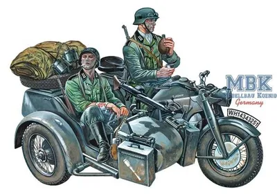 Obrázek produktu pro Italeri KS750, Model motocyklu, Montážní sada, 1:35, Zündapp KS750, Jakékoliv pohlaví, Plast