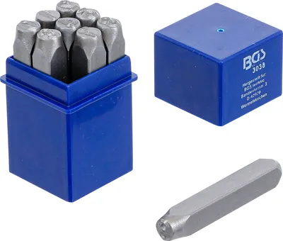 Produktbild von BGS 3038 Einschlagzahlen, 8 mm