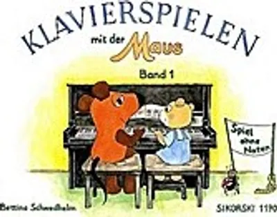 Produktbild von Klavierspielen mit der Maus Band 1Spiel ohne Noten