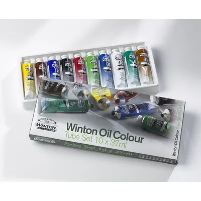 Produktbild von Winsor Newton WINTON STARTER SET 10 X 37ML Oelfarbe