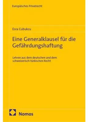 Immagine prodotto di Eine Generalklausel für die Gefährdungshaftung