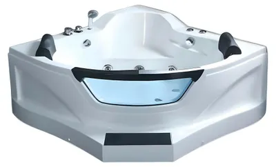 Immagine prodotto di Vasca idromassaggio Whirlwanne Vasca idromassaggio Blubberbad Hydromassagewanne 154x154 cm
