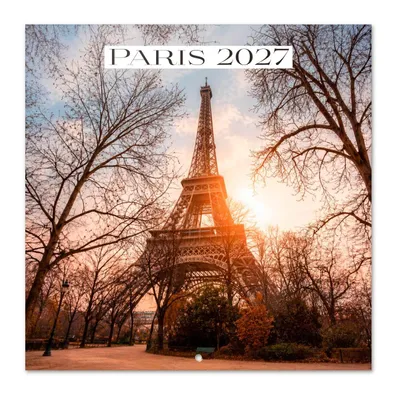 Zdjęcie produktu dla Kalendarz Grupo Erik Paris na rok 2027. Kalendarz ścienny, idealny dla rodziny. Świetny pomysł na prezent