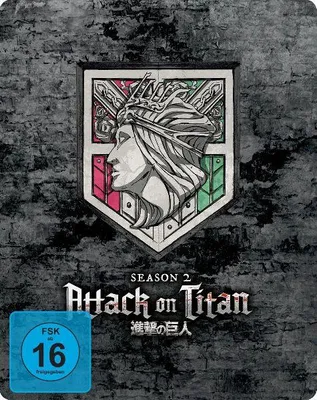 Produktbild von Attack on Titan - Staffel 2 - Gesamtausgabe - Steelbook - Blu-ray - Limited Edition